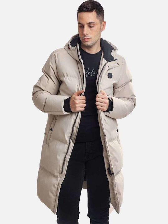 Winter Jacke Puffer Beige