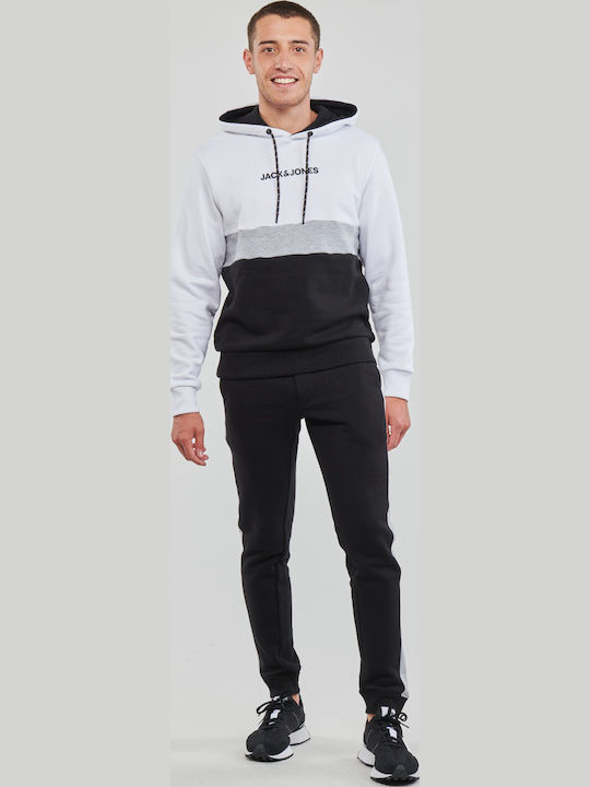 Jack & Jones Παντελόνι Φόρμας με Λάστιχο Μαύρο
