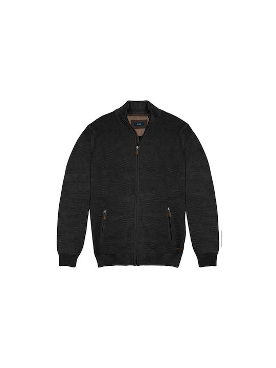 Men's Knitted Cardigan Black