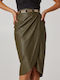 Lynne Skirt in Khaki color