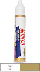 Art & Hobby Craft Pigment Gold Outline for Glas...