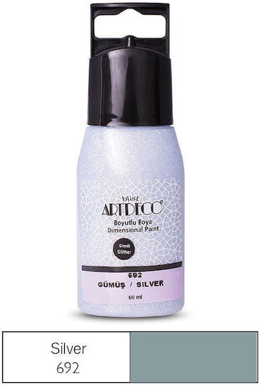 Art & Hobby Χρωστική Χειροτεχνίας Γκρι 60ml
