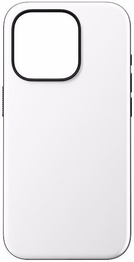 Nomad Sport Back Cover Metallic 2mm White (iPhone 15 Pro)