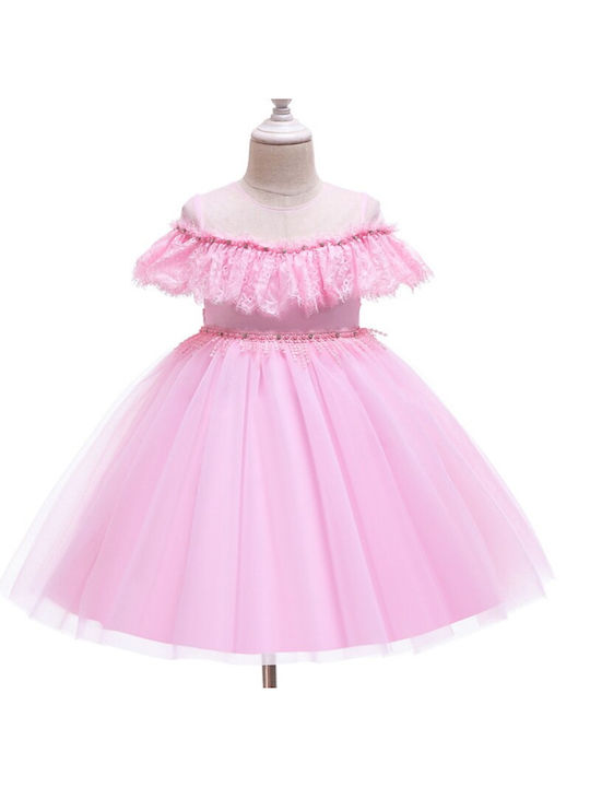 TakTakBaby Mädchen Kleid Tüll Rosa