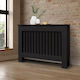 ECD Germany Country Style Κάλυμμα Καλοριφέρ από MDF Μαύρο 112x19x82cm