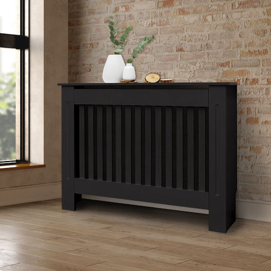ECD Germany Country Style Κάλυμμα Καλοριφέρ από MDF Μαύρο 112x19x82εκ.