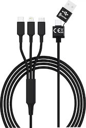 Smrter Hydra Ultra 5in1 USB to Lightning / Type-C / micro USB Cable 1.2m