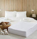 Getcozy Home Hotel Sheet White Queen Size 220x270cm 1pcs