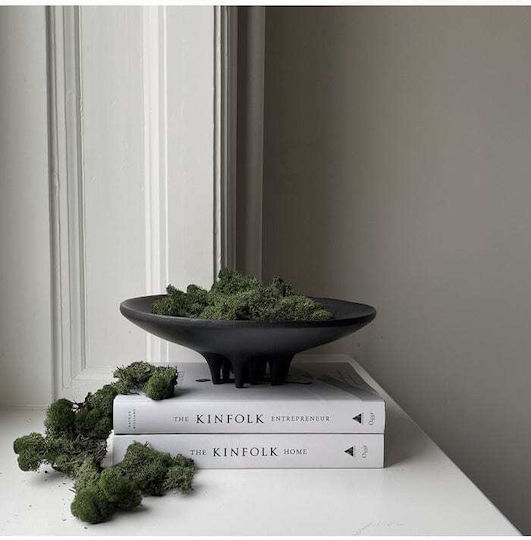 101 Copenhagen Platou Decorativ Rotundă Ceramică Maro 1buc 30x30x9buc