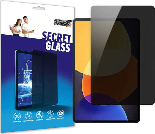 GrizzGlass Secretglass Gehärtetes Glas Xiaomi Pad 6 Schwarz