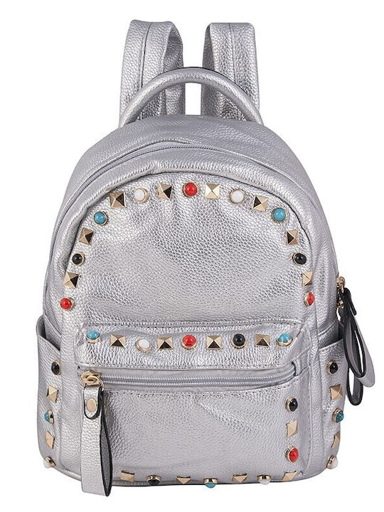 V-store Women's Backpack Silver