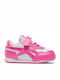 Reebok Kids Sneakers with Scratch Pink