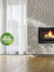 Bellido Llama Cristal 70 Wood Cassette Fireplace Insert with Straight Window 7.3kW Closed Expansion Tank