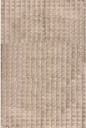 Saray Home Χαλί Αντιολισθητικό Shaggy Γούνινο 160x220cm Καφέ μόκα