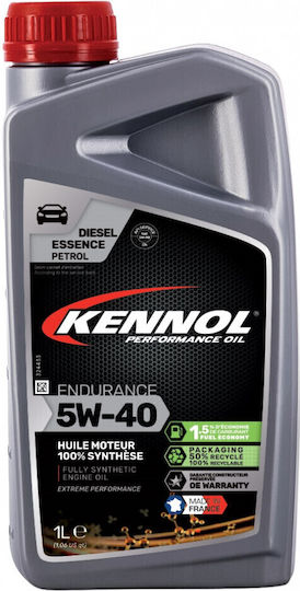 Kennol Συνθετικό Λάδι Αυτοκινήτου 5W-40 1lt