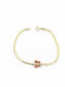 Krini Kids Bracelet from Gold 9K with Butterfly