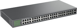 Grandstream GWN7706 Unmanaged L2 Switch με 48 Θύρες Gigabit (1Gbps) Ethernet