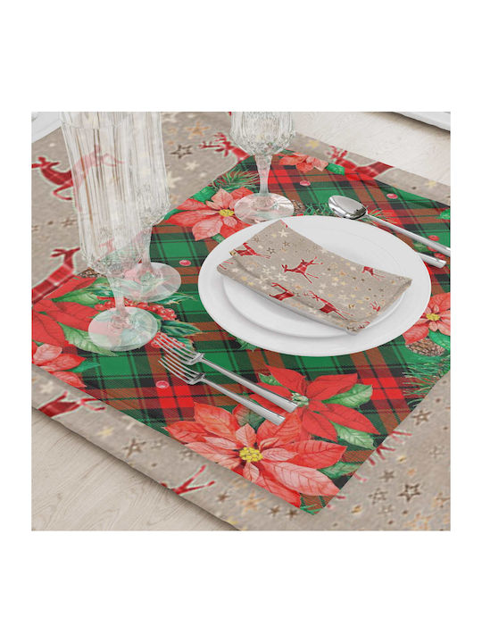 Borea Christmas Tablecloth Ornament L220xW140xH220cm