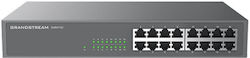 Grandstream GWN7702 Unmanaged L2 Switch with 16 Gigabit (1Gbps) Ethernet Ports