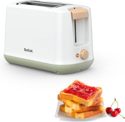 Tefal Φρυγανιέρα 2 Θέσεων 850W Λευκή Tefal Φρυγανιέρα 2 Θέσεων 850W Λευκή