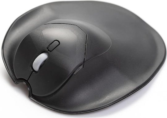 Bakker Elkhuizen HandshoeMouse Shift Large Ασύρματο Εργονομικό Bluetooth Ποντίκι Γκρι
