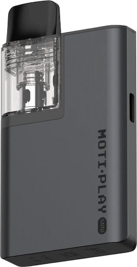 MOTI Play Pod Kit 2ml με Ενσωματωμένη Μπαταρία 650mAh Alloy Grey