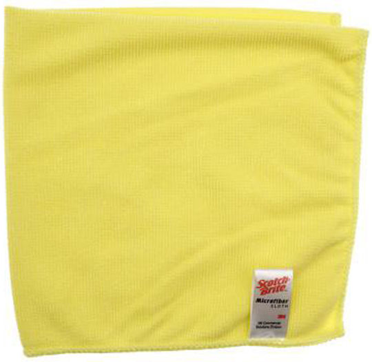 3M Cleaning Cloths with Microfibers General Use Yellow 36x36cm