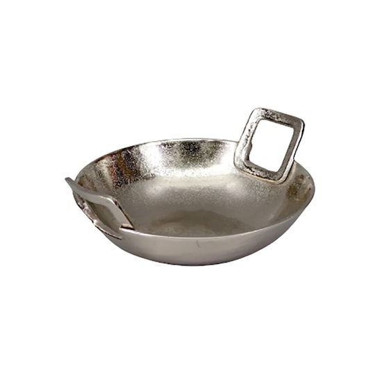 Evigri Decorative Bowl Silver 37x34x14cm