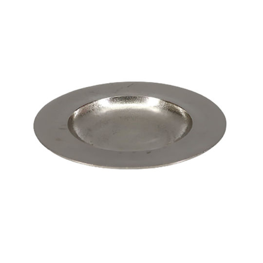 Evigri Decorative Bowl Silver 40x40x6cm