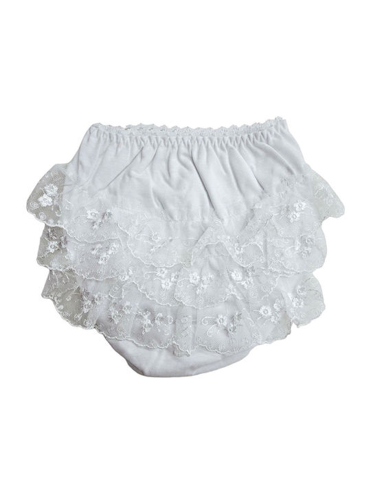 TakTakBaby Kids Panties White 1pcs