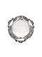 Savvas Design Декоративна купа Silver Сребрист 10x10x4см 1бр