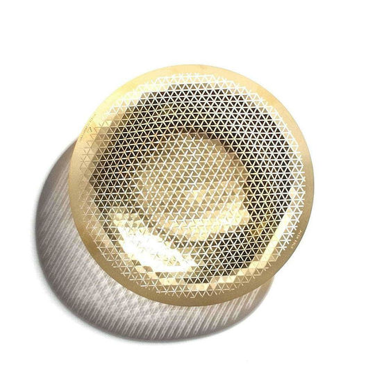 Fundamental Dekorative Schüssel Metall Gold 15x15cm 1Stück