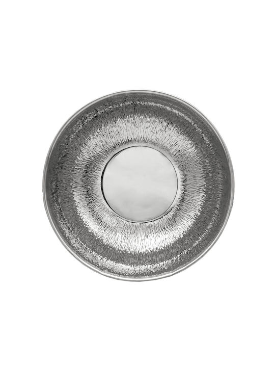 Savvas Design Bol Decorativ Argint Argintiu 14.5x14.5x4.5cm 1buc