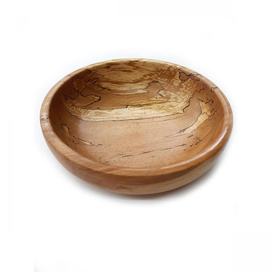 Wooden Art Декоративна купа Дърво Бежов 22x22см 1бр