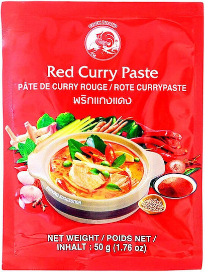 Cock Brand Curry Paste Hot Chili Sauce 50gr