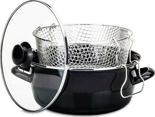 Homestyle Κατσαρόλα Φριτέζα από Αλουμίνιο 24cm Homestyle Κατσαρόλα Φριτέζα από Αλουμίνιο 24cm