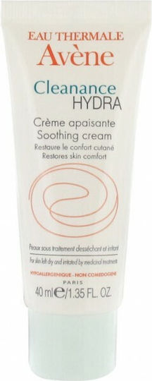 Eau Thermale Avène Cleanance Hydra Ενυδατική Κρέμα Προσώπου 40ml
