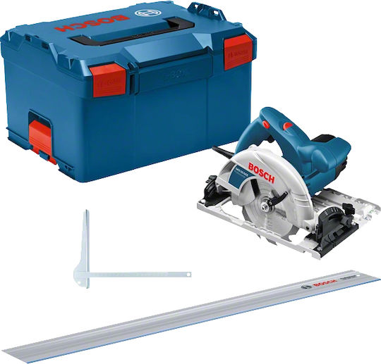 Bosch Gks 55+ Gce Δισκοπρίονο 1350W με Σύστημα Αναρρόφησης