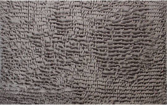 Keskor Covoraș de Baie Microfibra 53174-2 Gri 60x40buc