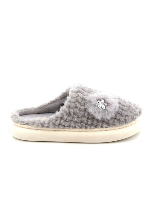 B-Soft Anatomic Women's Slippers Gray