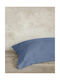 Nima Superior Kissenbezug-Set Oxford Shadow Blue 52x72cm.