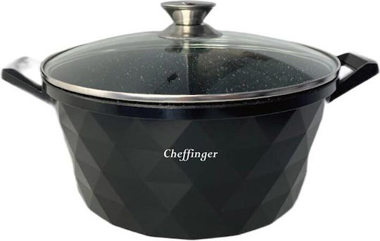 Cheffinger Βαθιά Κατσαρόλα από Αλουμίνιο 32cm