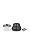 Tefal Ingenio Easy Cook & Clean Σετ Μαγειρικά Σκεύη από Αλουμίνιο Μαύρα 13τμχ