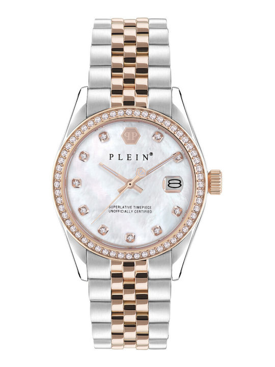 Philipp Plein Γυναικείο Ρολόι 34mm Μπαταρίας με...