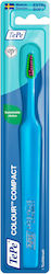 TePe Zahnbürste Weich Blue-Fuchsia