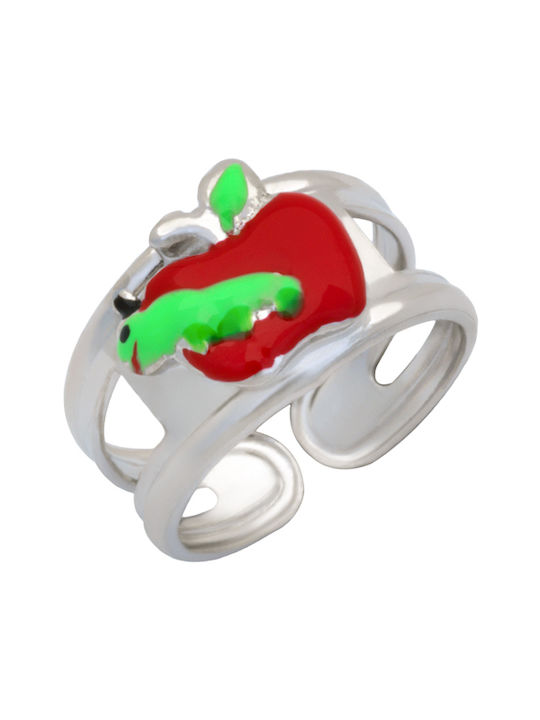 Woofie Silver Kids Ring 2886