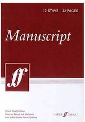 Faber Music Α4 12 Πεντάγραμμα / 32 Σελίδες Sheet Music for Piano