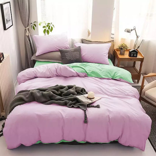 Ypnos Set Queen 4pcs 240x270cm Pink