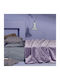 Kentia Notte Κουβέρτα Βελουτέ King Size 260x240εκ. 42 Mauve