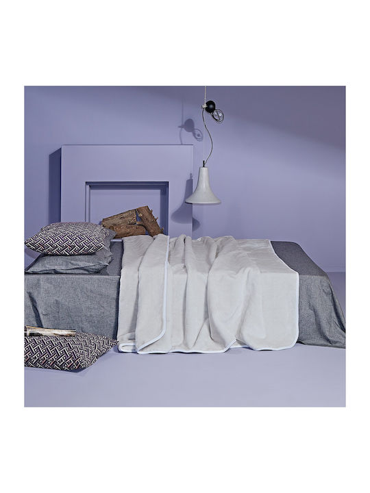 Kentia Notte Κουβέρτα Βελουτέ Ημίδιπλη 180x220ε...